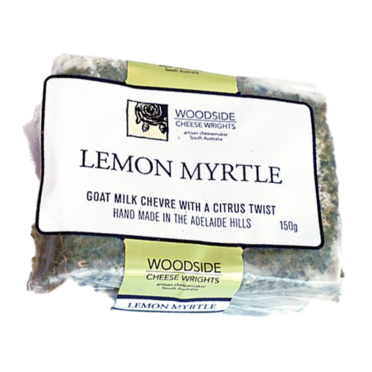 Woodside Lemon Myrtle Chevre Cheese 150g