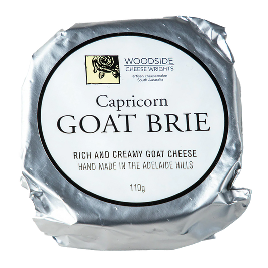 Kriss Lloyd Woodside Capricorn Goat Brie Cheese 110g