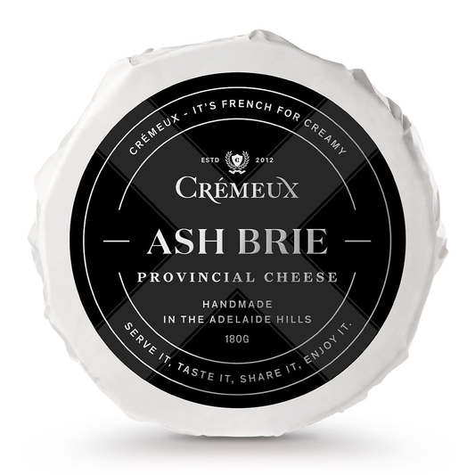 Cremeux Ash Brie Cheese 180g