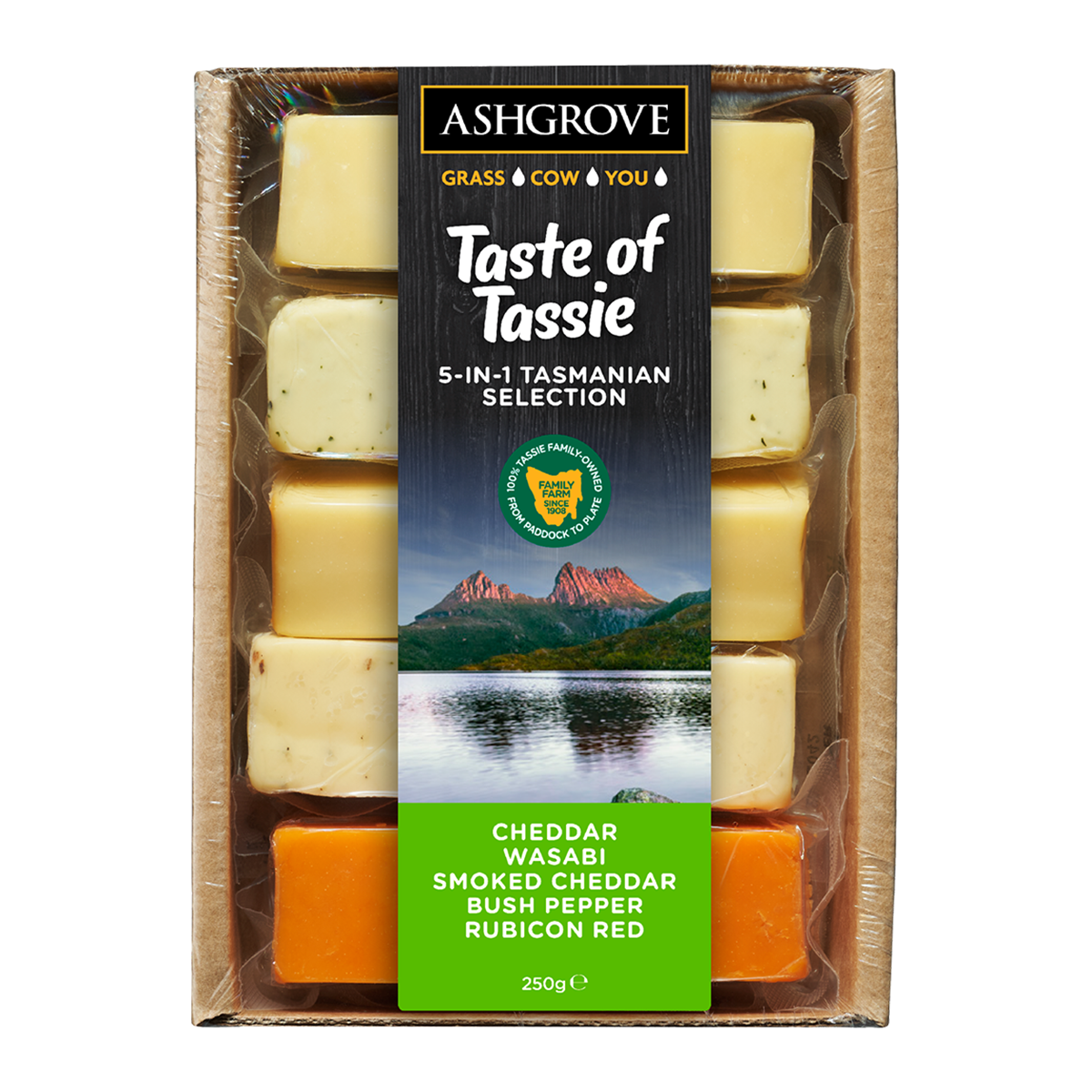 Ashgrove Taste of Tassie Cheese Collection 250g