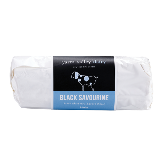Yarra Valley Dairy Black Savourine Cheese 200g