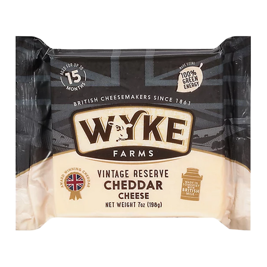 Ivy's Vintage Cheddar Cheese 198g