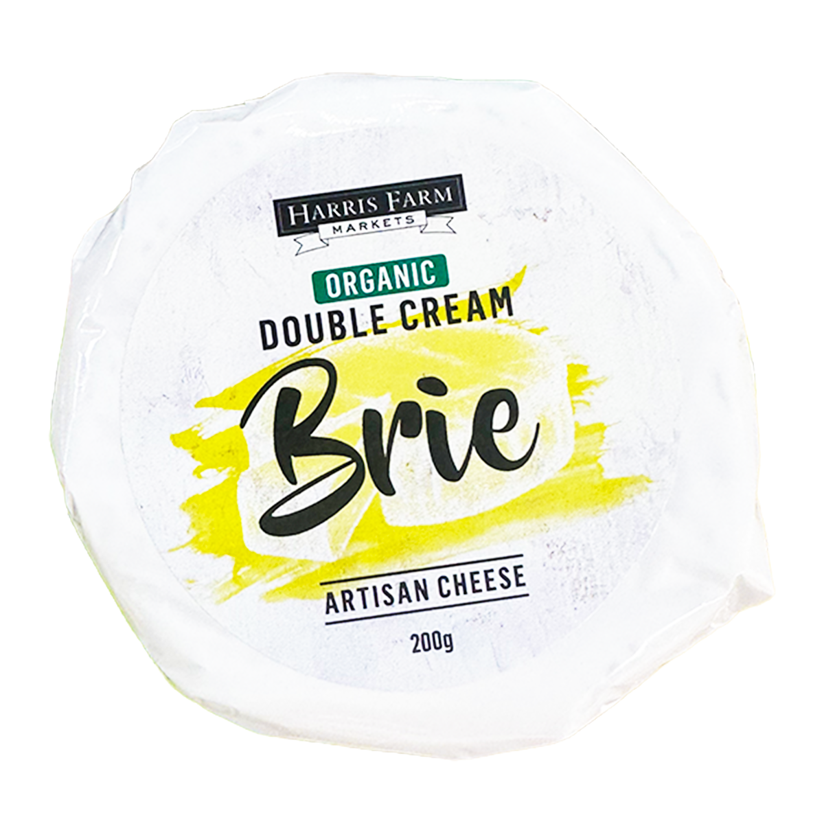 Harris Farm Organic Double Brie Cheese 200g