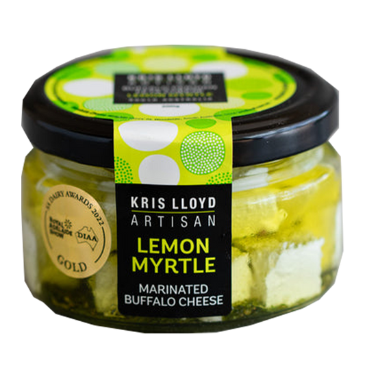 Kris Lloyd Artisan Buffalo Lemon Myrtle Cheese 200g