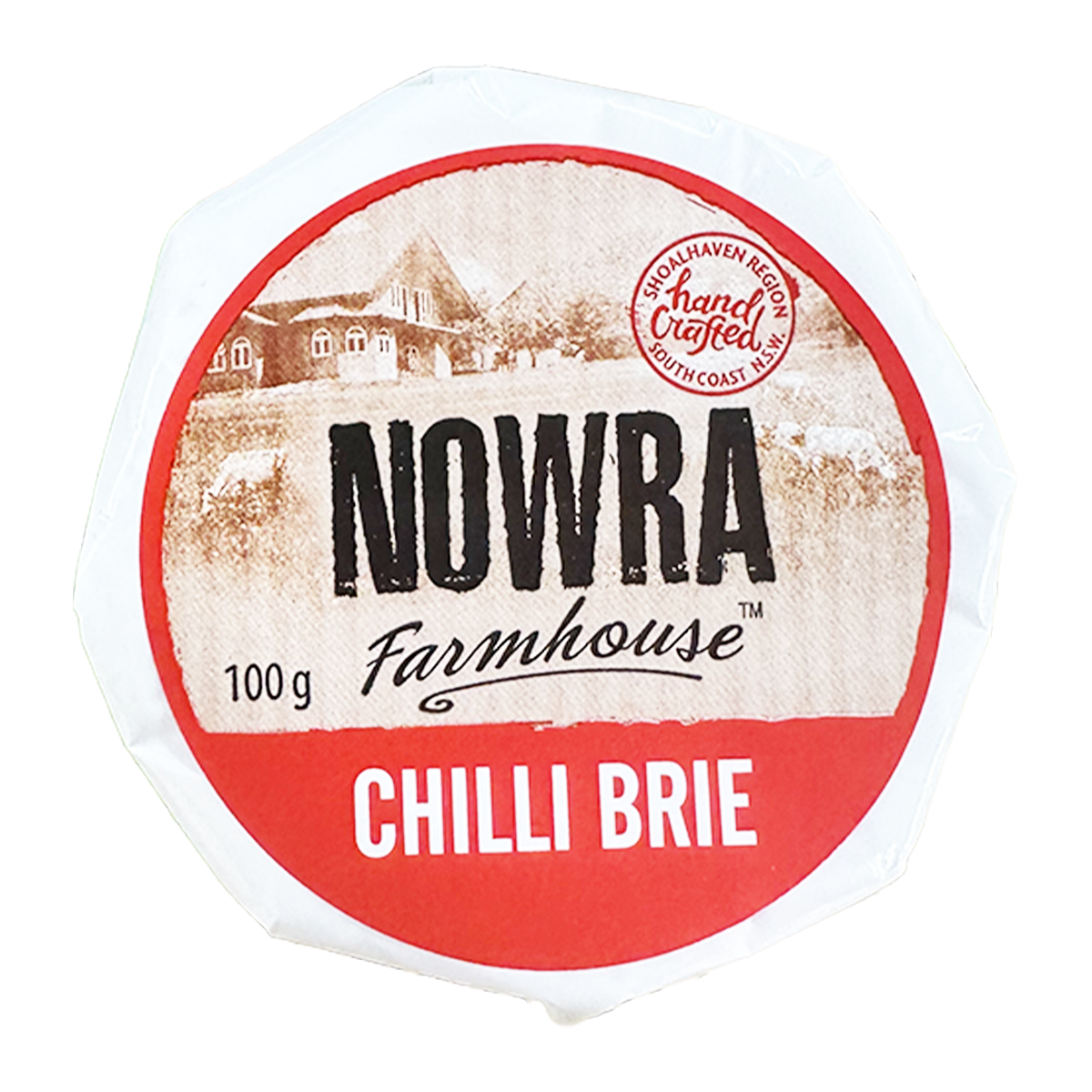 Nowra Farmhouse Chili Brie Cheese 100g