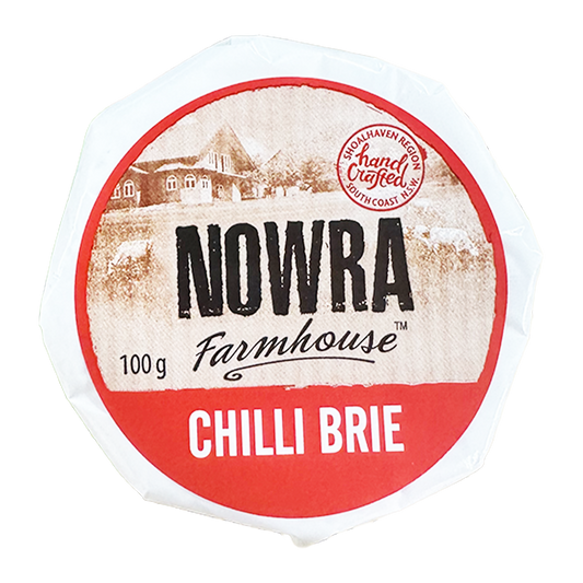 Nowra Farmhouse Chili Brie Cheese 100g