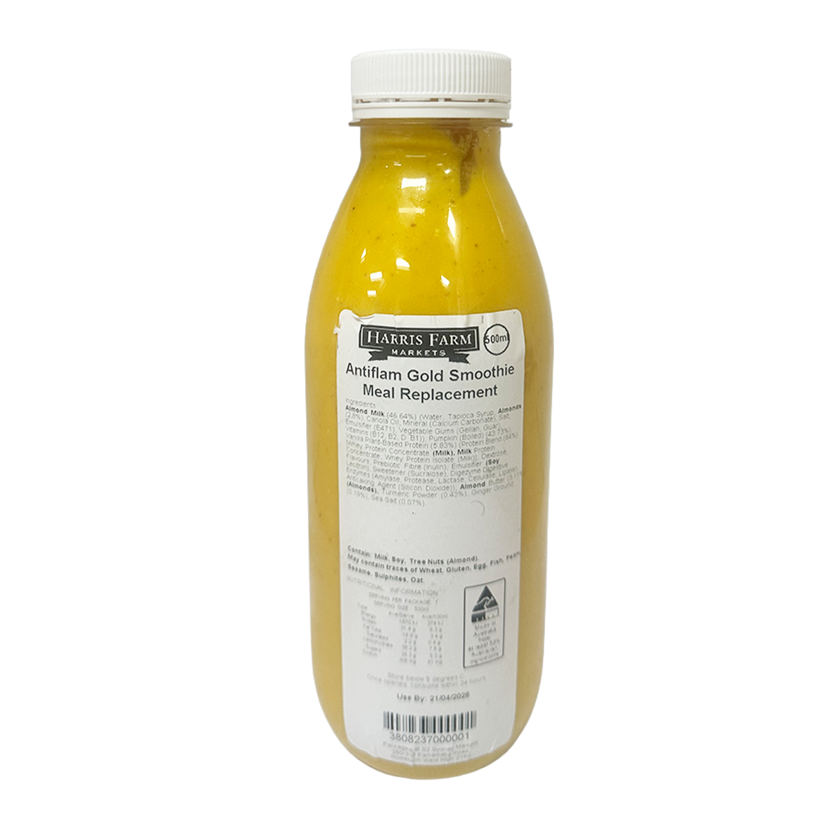 Harris Farm Anti Inflammatory Golden Smoothie 500ml