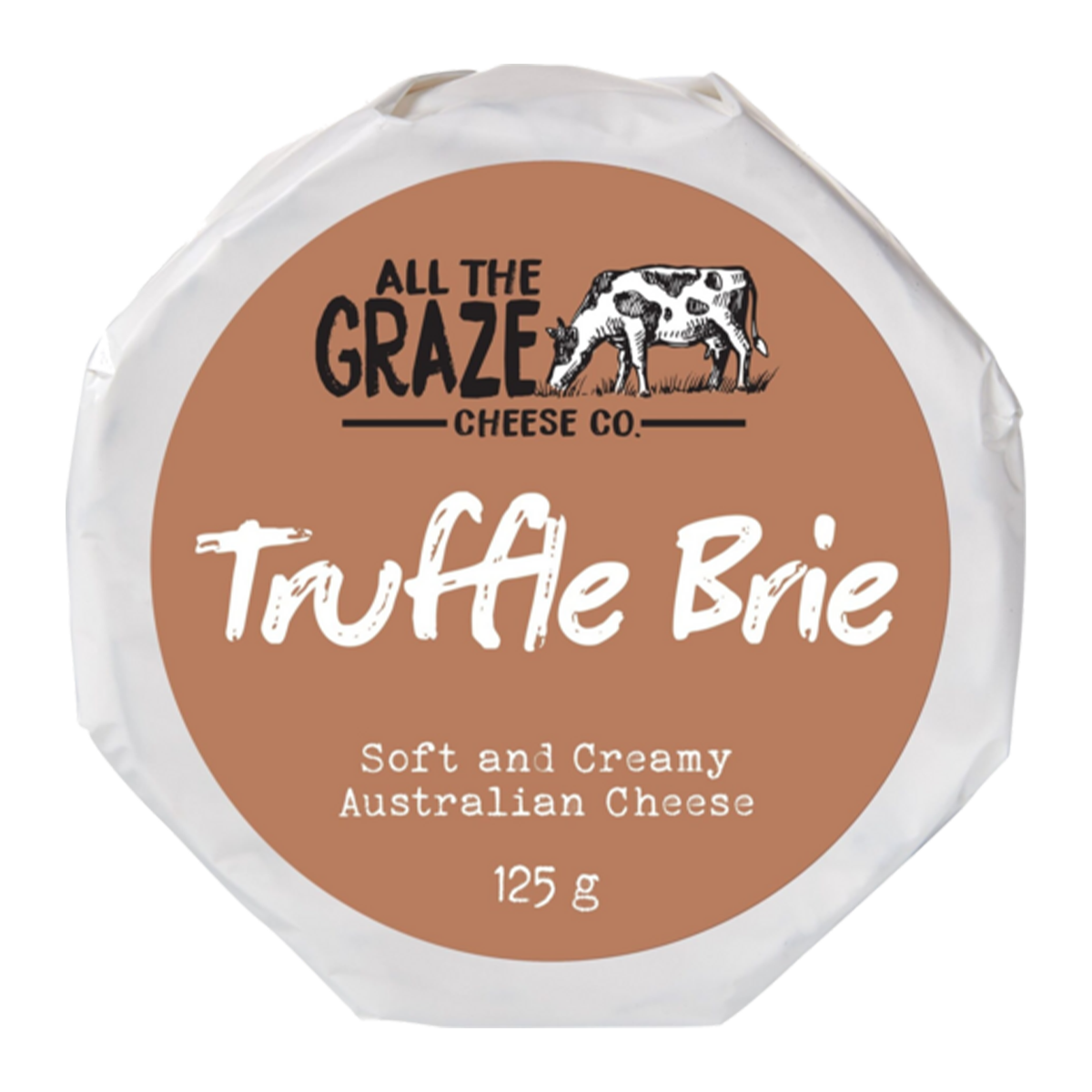 All The Graze Truffle Brie Cheese 125g