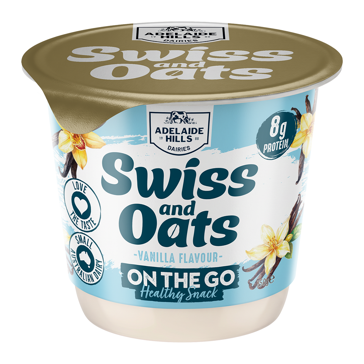 Swiss & Oats Yoghurt Vanilla 150g