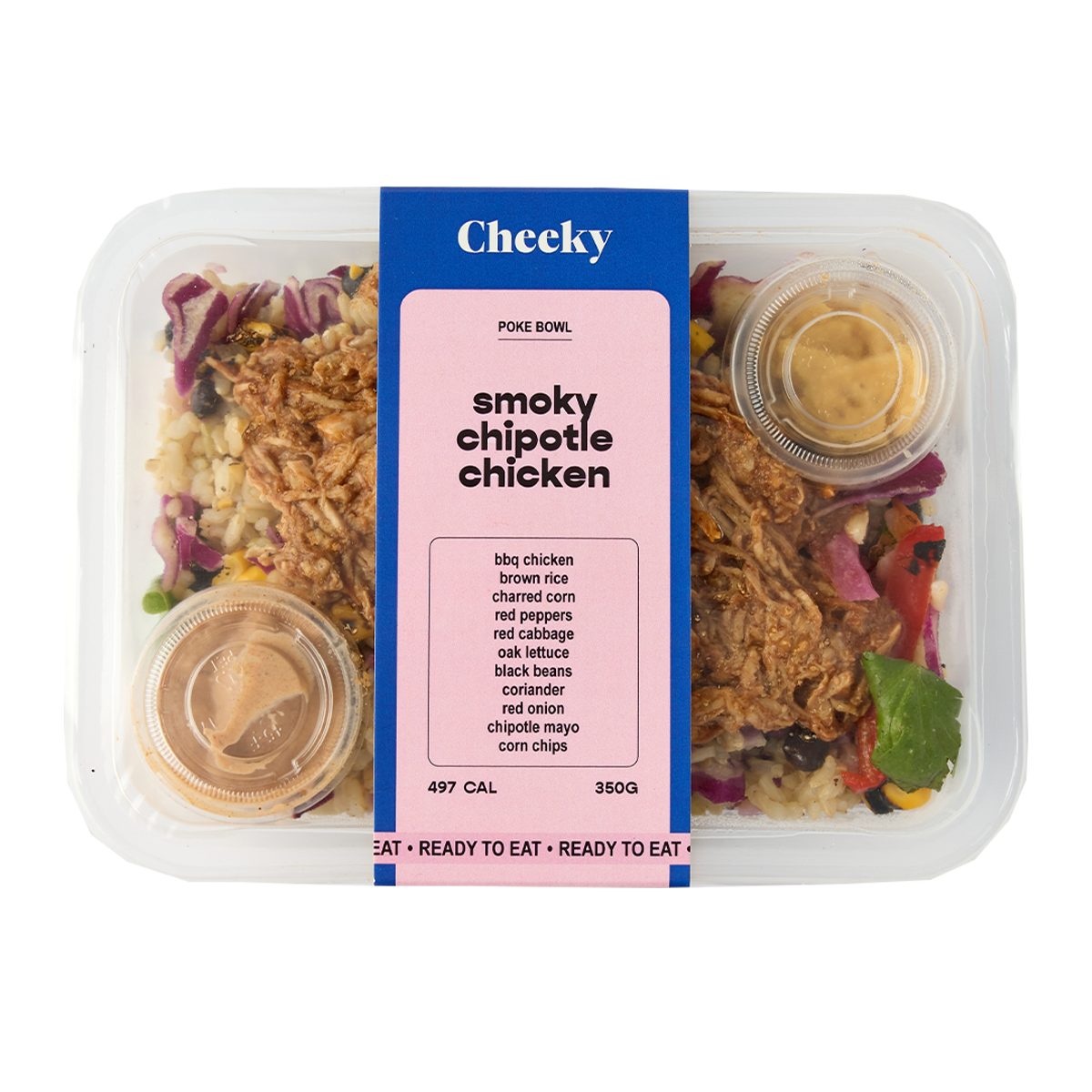 Cheeky Smoky CHipotle Chicken Poke Bowl 350g