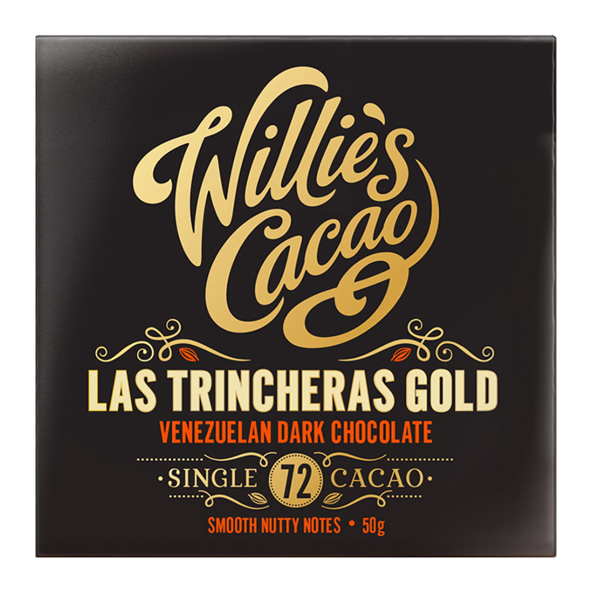 Willies Cocoa Venezuelan dark Chocolate 50g