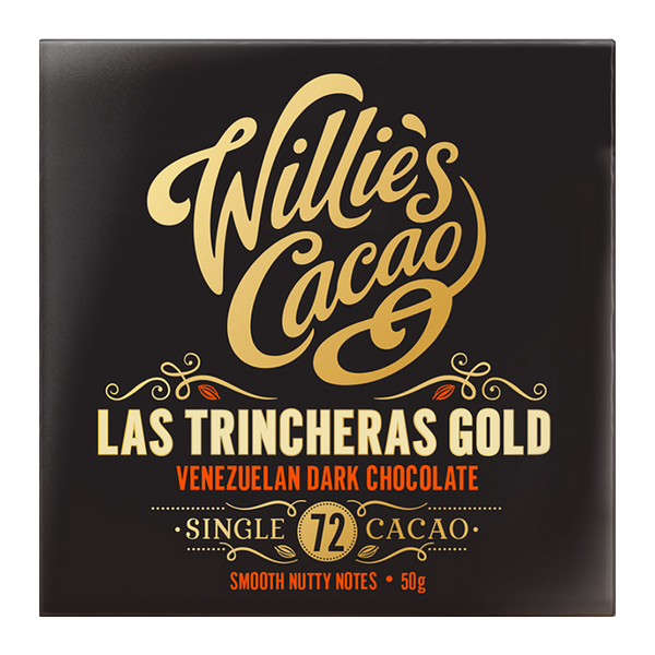 Willies Cocoa Venezuelan dark Chocolate 50g
