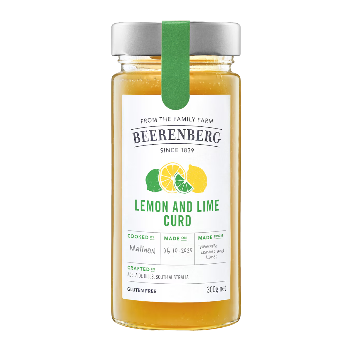 Beerenberg Lemon & Lime Curd 300g