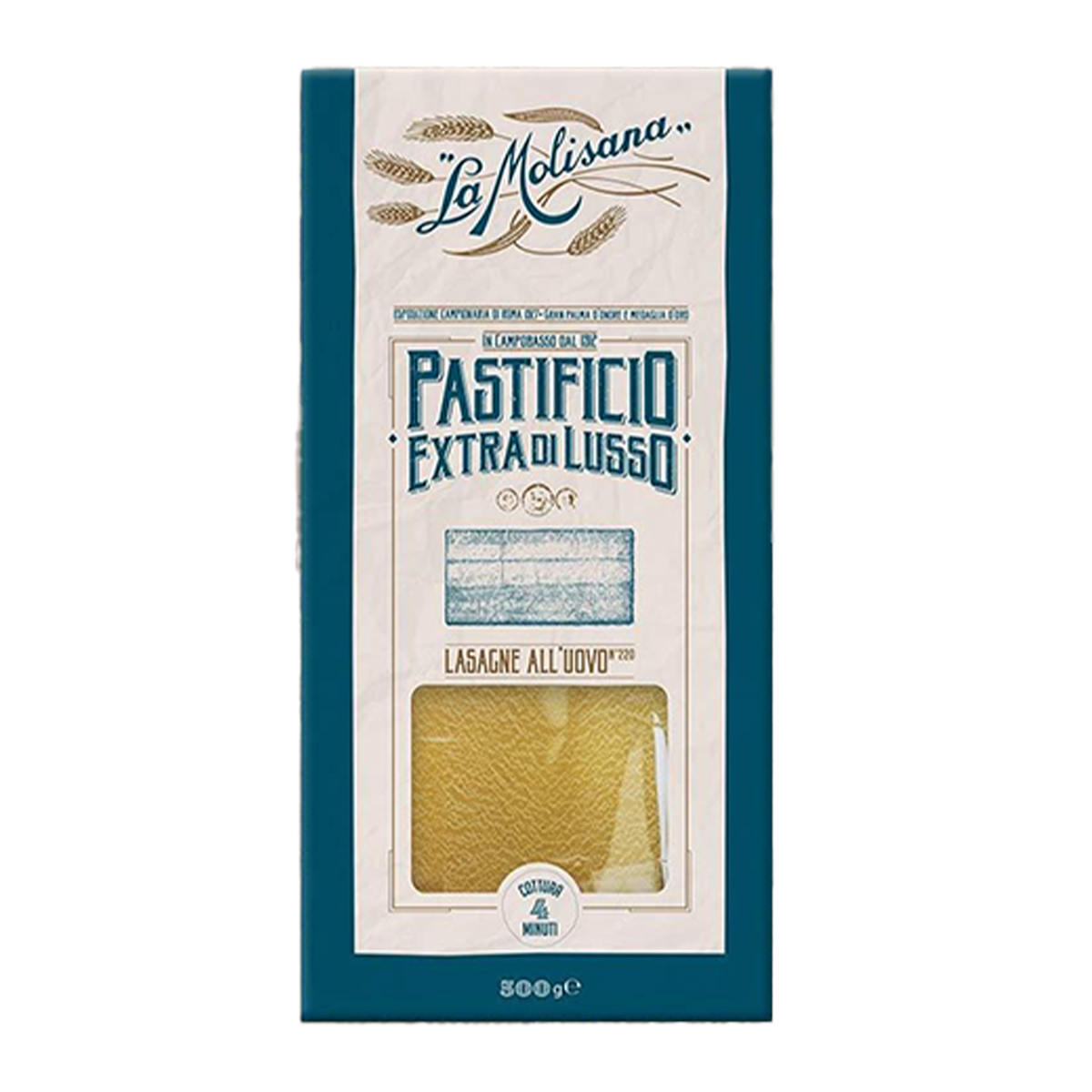 La Molisana Egg Lasagna Sheets 500g