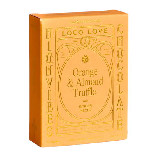 Loco Love Orange & Almond Truffle Twin 70g