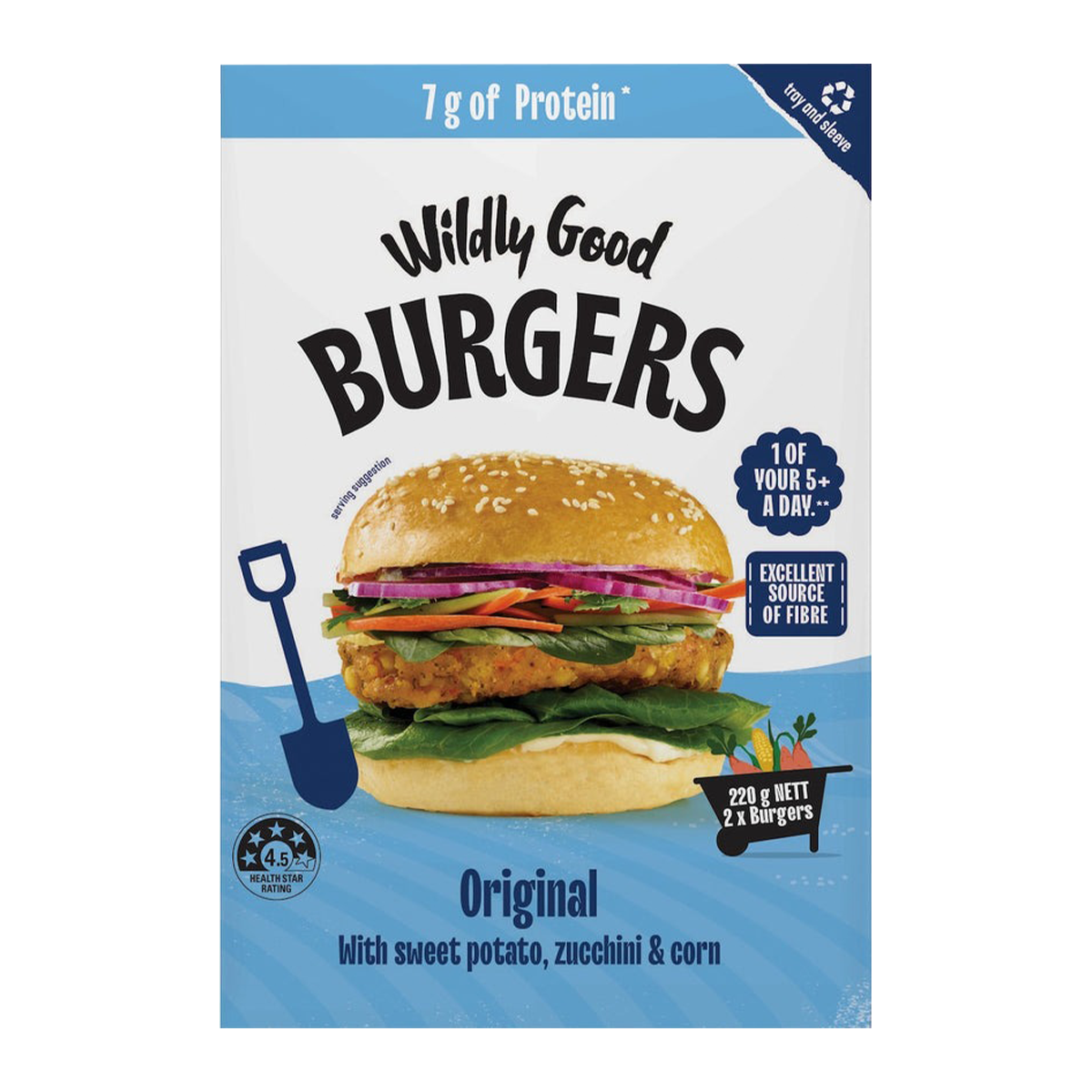 Wildly Good Veggie Original Burgers 220g
