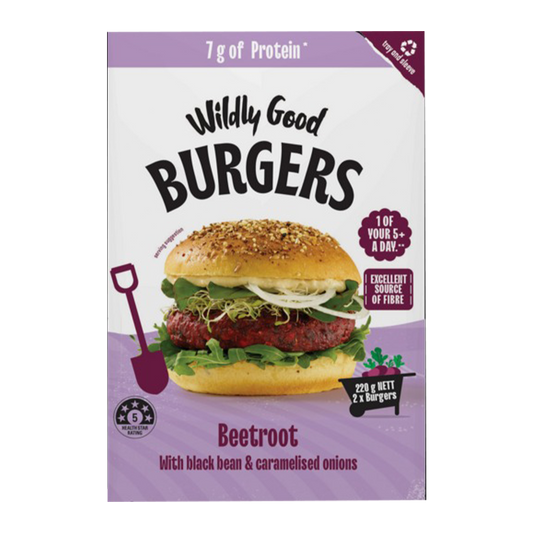 Wildly Good Veggie Beetroot Burgers 220g