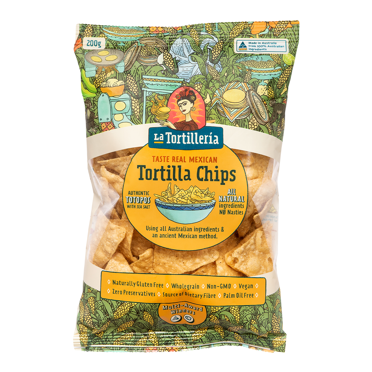 La Tortilleria Totopos 200g