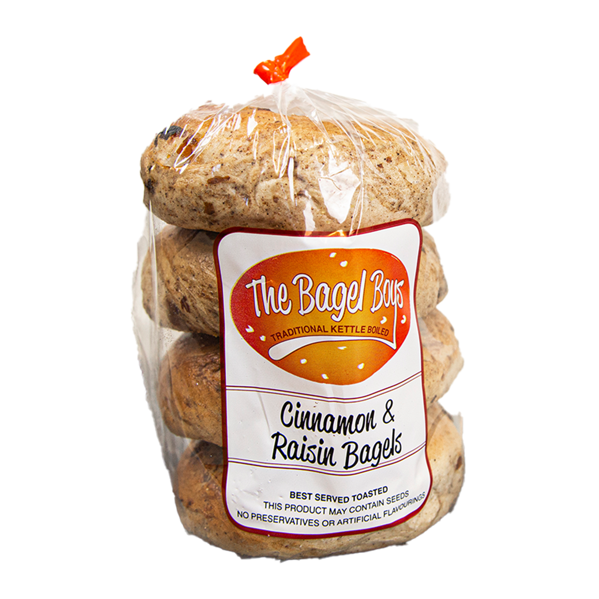 The Bagel Boys Cinnamon & Raisin Bagels 460g