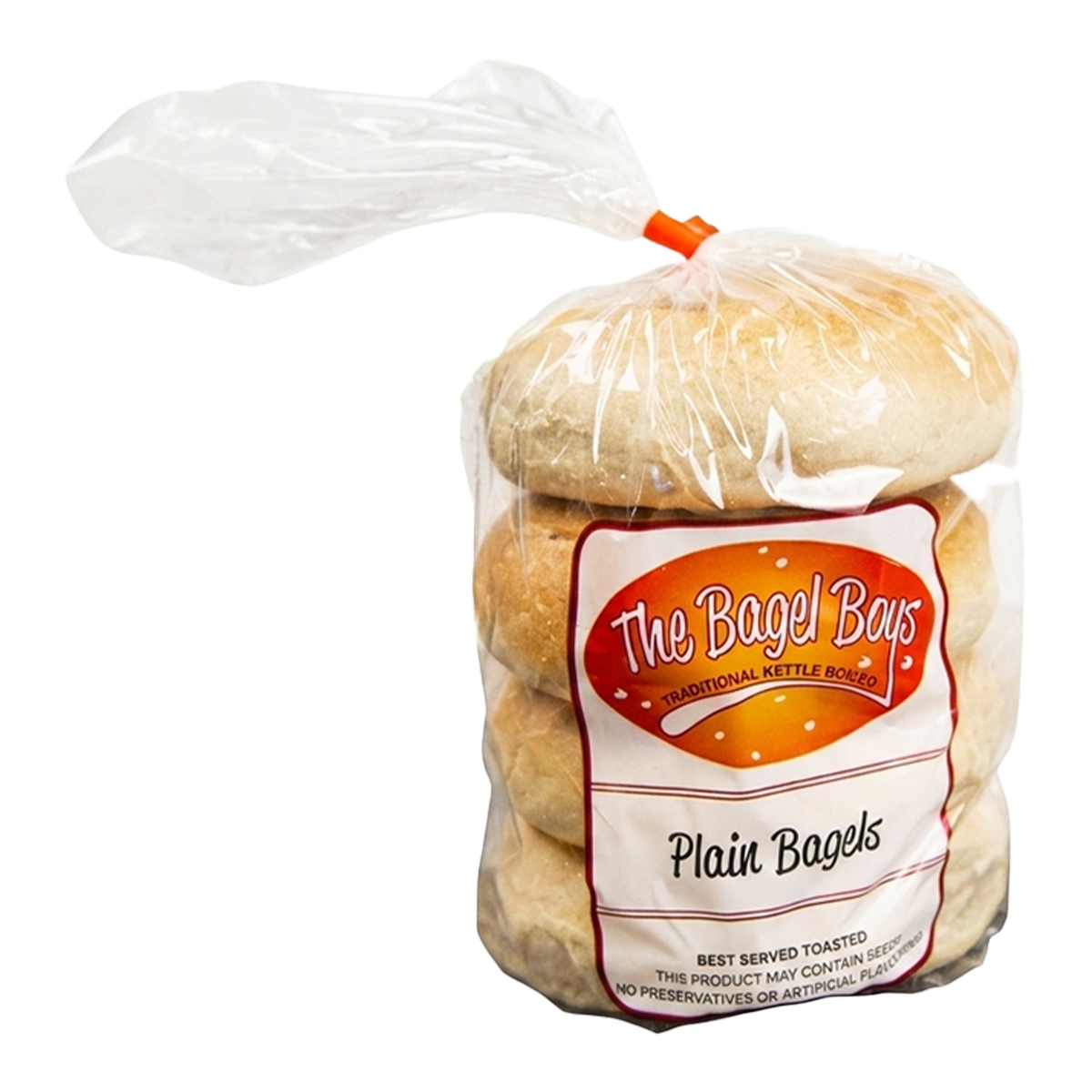 The Bagel Boys Plain Bagels x4 460g