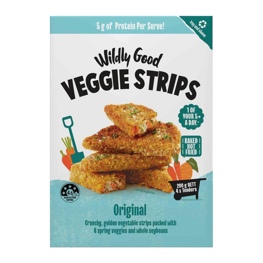 Wildly Good Organic Veggie Strips 200g