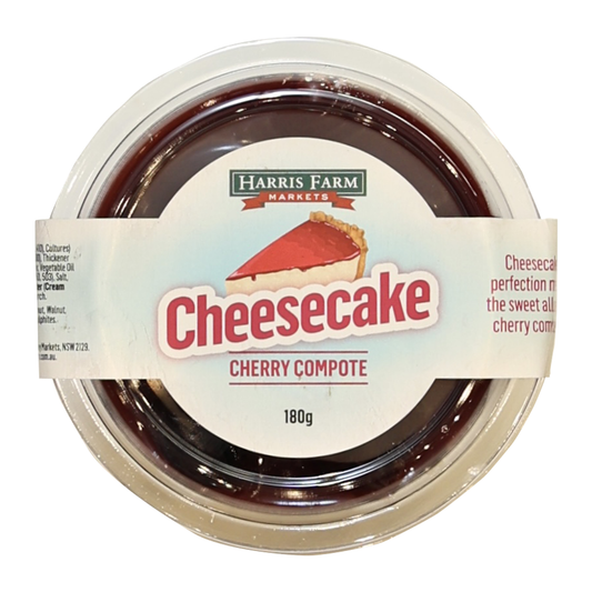 Harris Farm Cherry Compote Cheesecake 180g