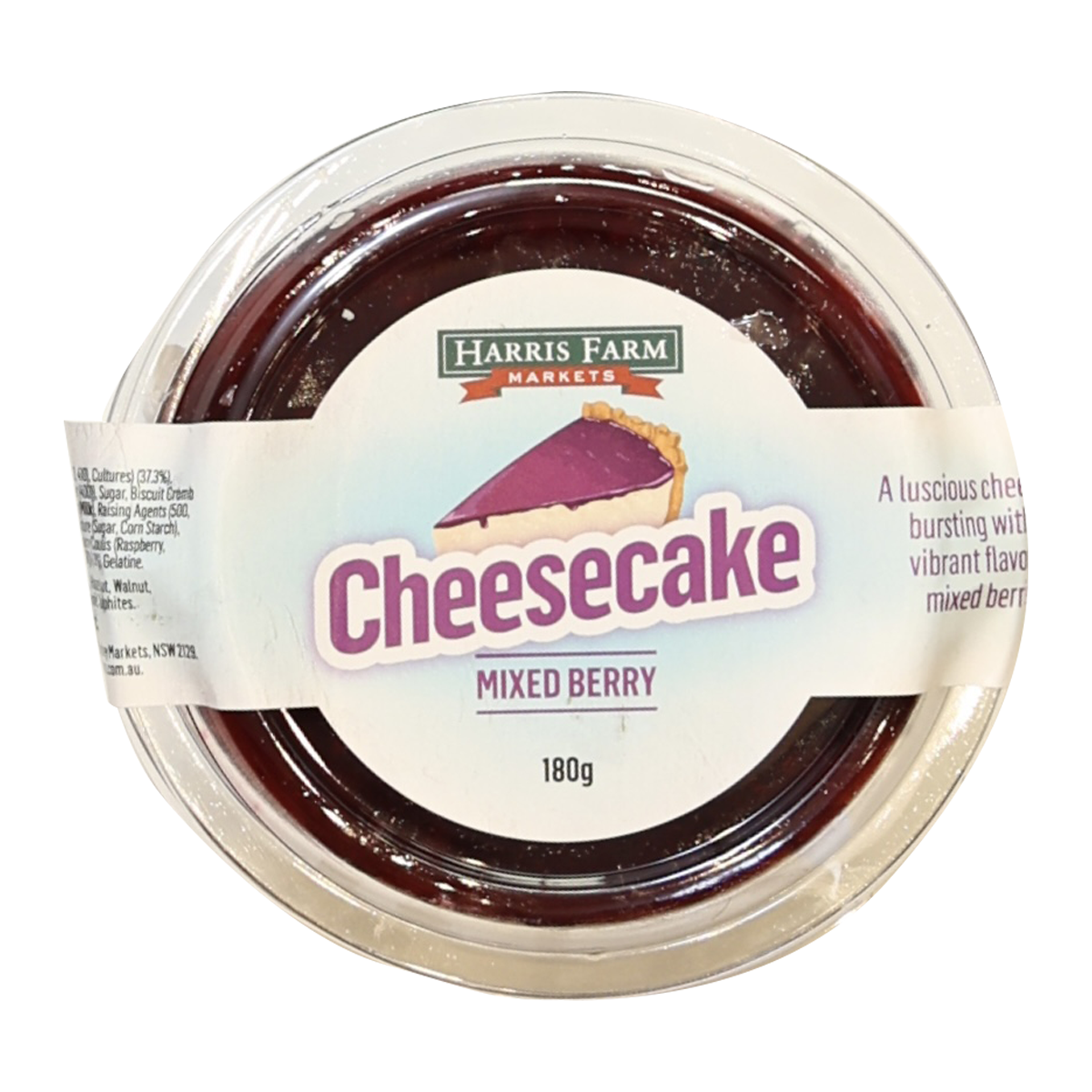 Harris Farm Mixed Berry Cheesecake 180g