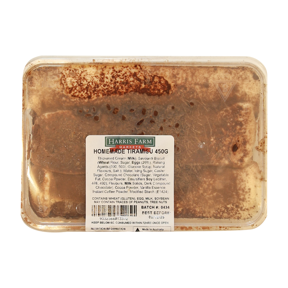 Harris Farm Tiramisu 450g