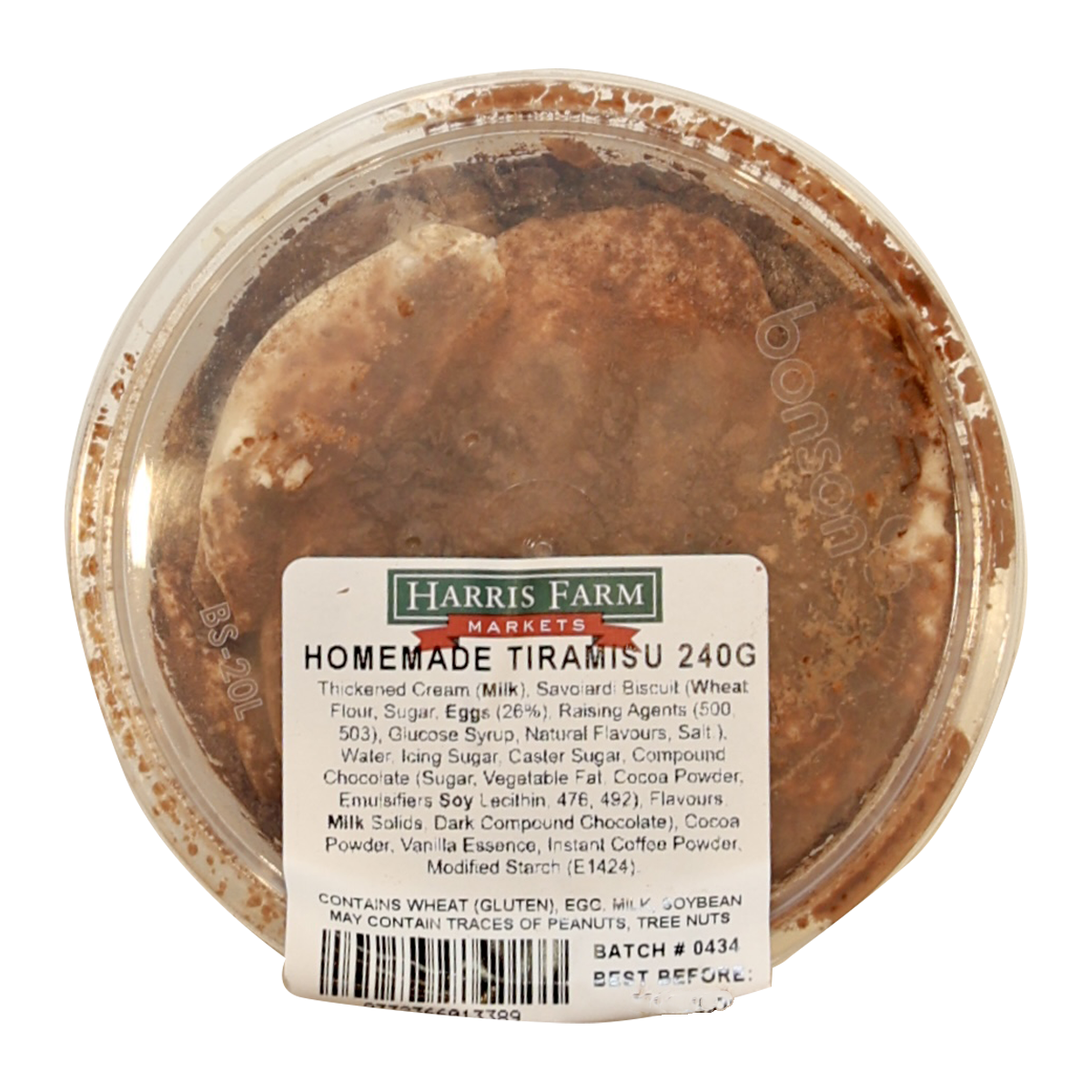 Harris Farm Homemade Tiramisu 240g