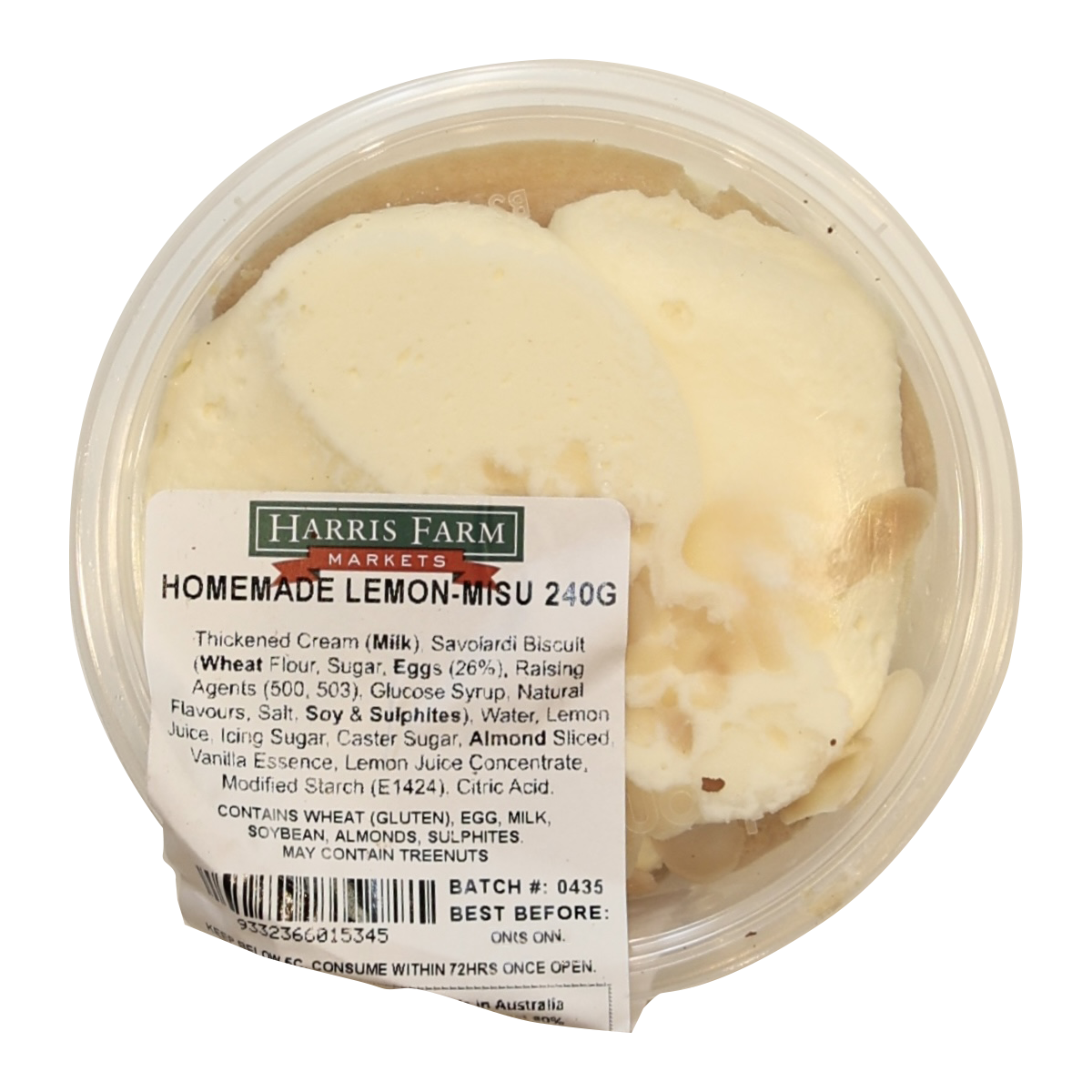 Harris Farm Lemonmisu 240g