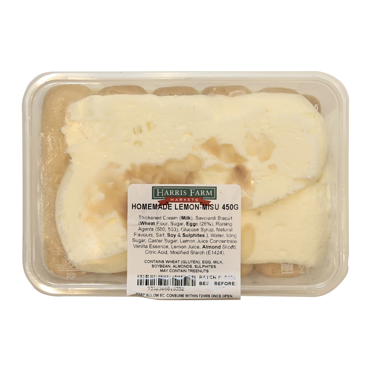 Harris Farm Lemonmisu 450g