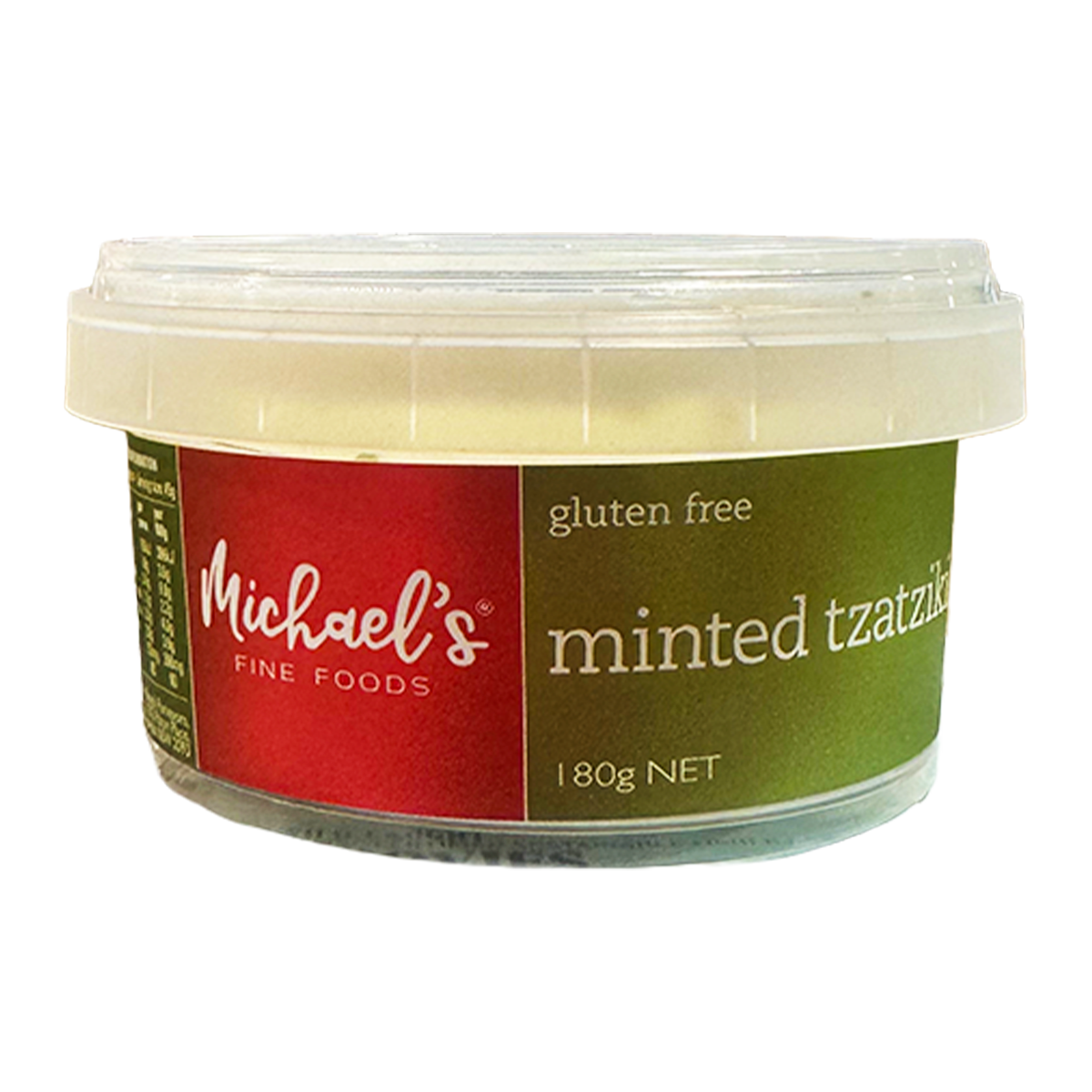 Michaels Fine Foods Gluten Free Tzatziki Minted 180g