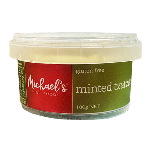 Michaels Fine Foods Gluten Free Tzatziki Minted 180g
