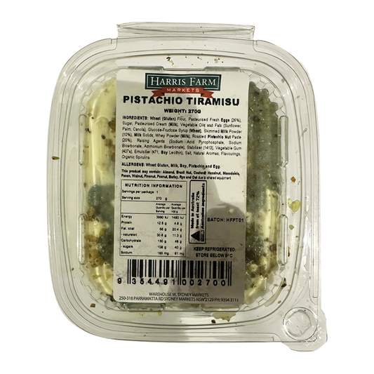 Harris Farm Homemade Pistachio Tiramisu 270g
