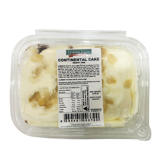 Harris Farm Continental Cake 300g
