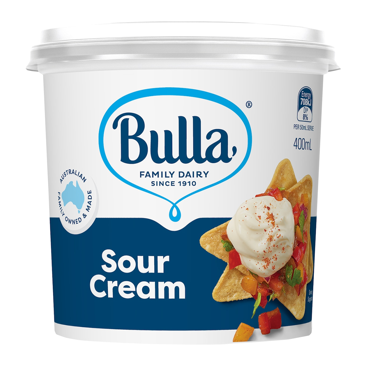 Bulla Sour Cream 400ml