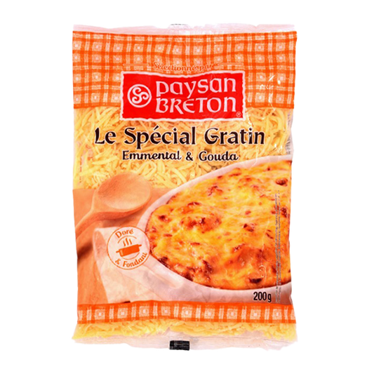 Payson Breton Special Gratin Grated Cheese 200g