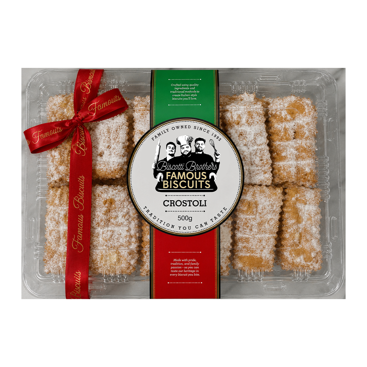 Biscotti Brothers Famous Biscuits Crostoli 500g