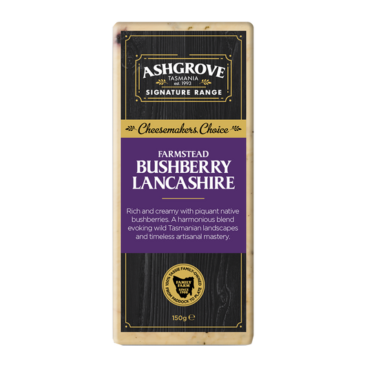 Ashgrove Farmstead Bushberry Lancashire Cheese 150g