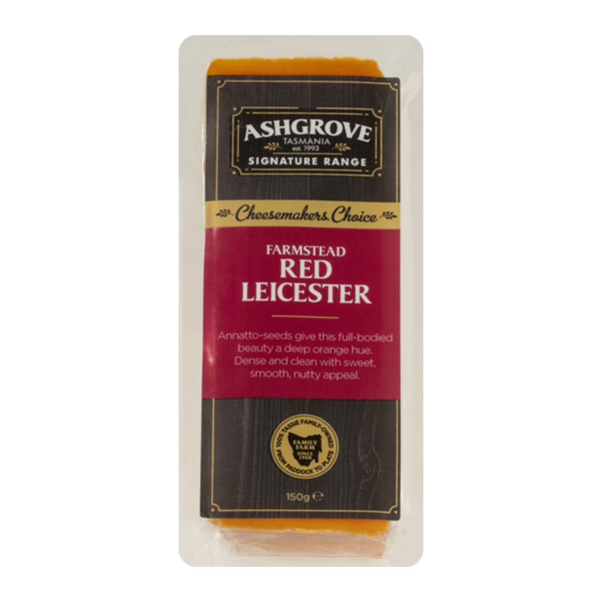 Ashgrove Red Leicester Cheese 150g