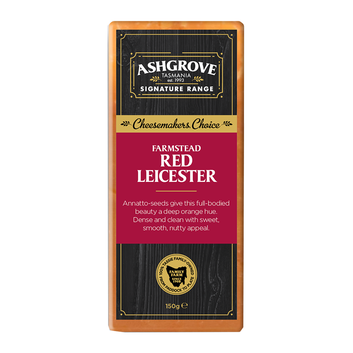Ashgrove Red Leicester Cheese 150g