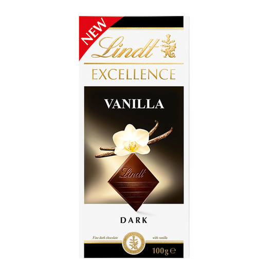 Lindt Excellence Dark Chocolate Vanilla 100g