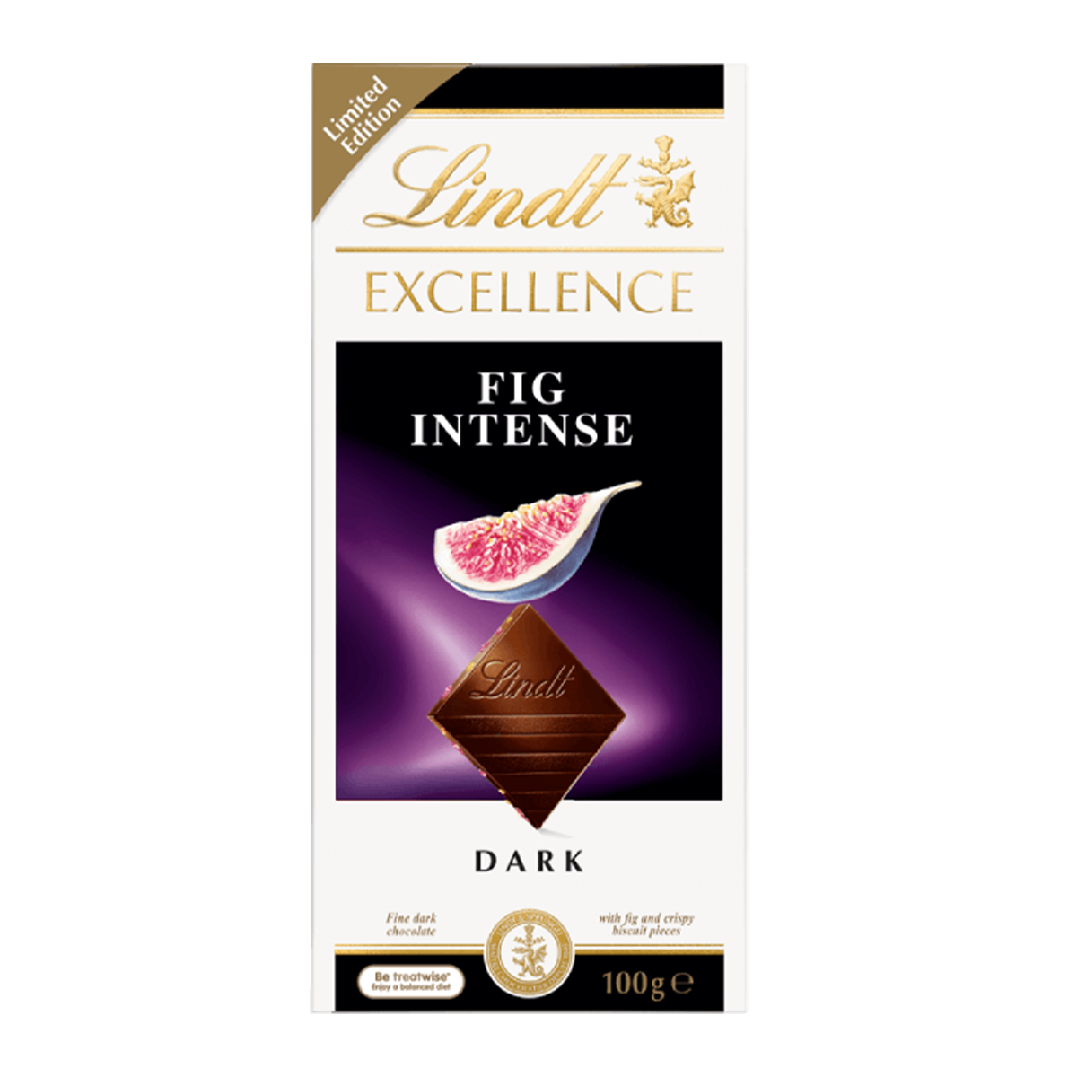 Lindt Excellence Fig Dark Chocolate 100g