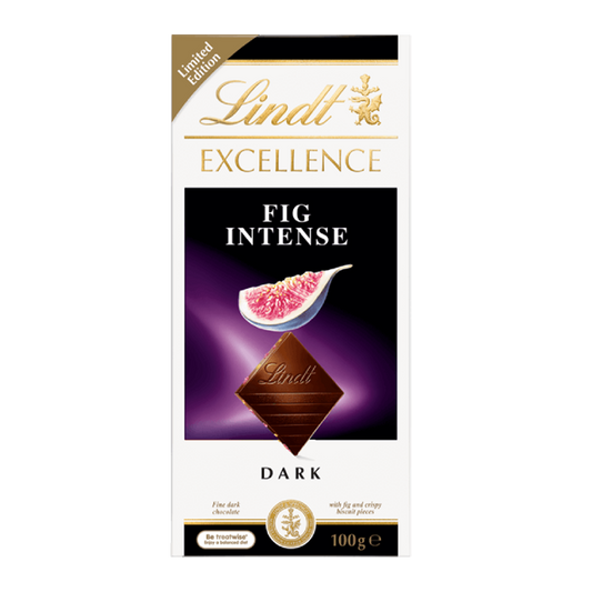 Lindt Excellence Fig Dark Chocolate 100g
