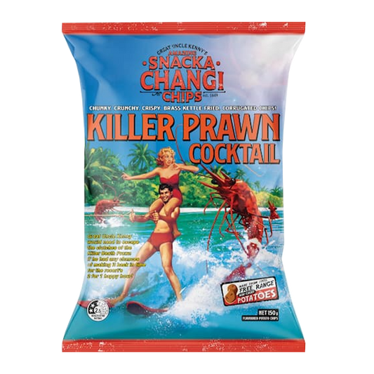 Snackachangi Chips Killer Prawn Cocktail 150g