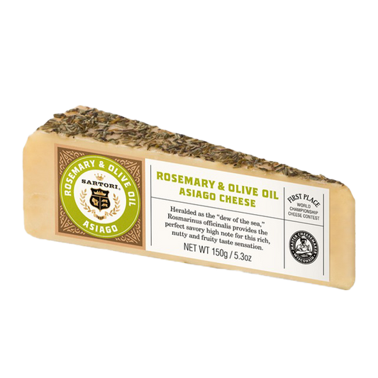 Sartori Rosemary & Olive Oil Asiago Cheese 150g