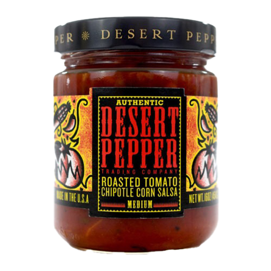 Desert Pepper Tomato Chipotle Corn Salsa 454g