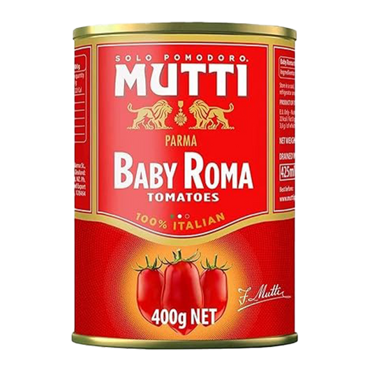 Mutti Baby Roma Tomatoes 400g
