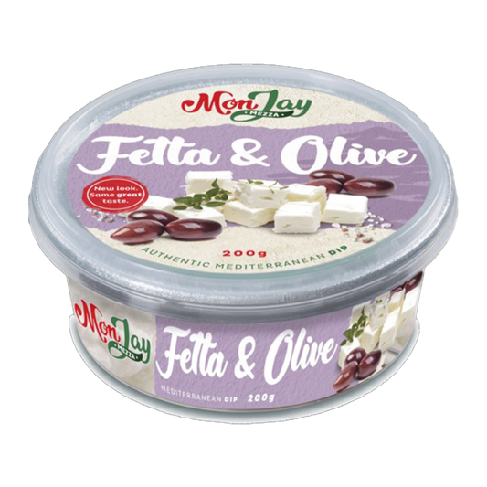 Mon Jay Mezza Fetta & Olive Dip 200g