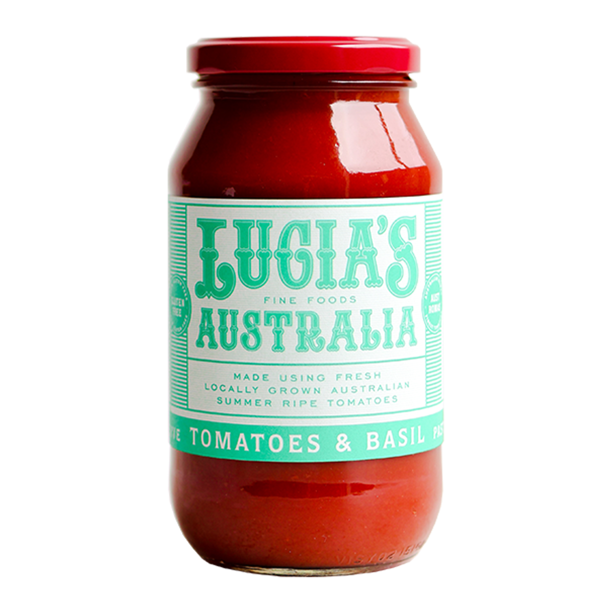 Lucia's Tomato & Basil Sauce 500g